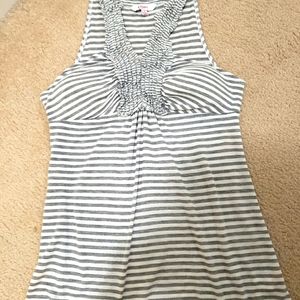 Summer Striped Top Size Medium